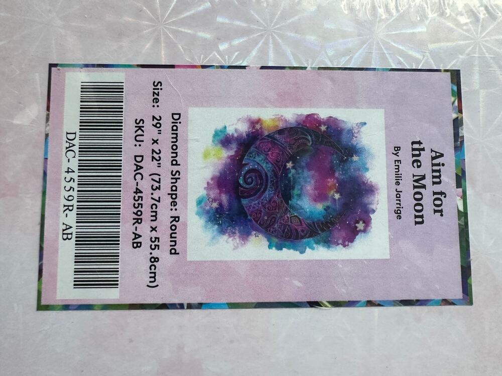 Aim for the Moon by Emilie Jarrige Diamond Art Club Sealed Archived